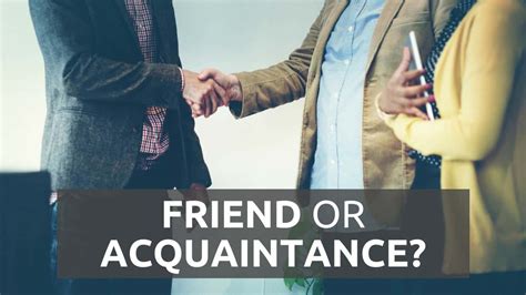 odd friend meaning|Acquaintance vs Friend .